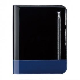 76－880 zipper portfolio blue